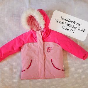 Toddler Girls' "Gusti" Winter Coat (Size 3T)